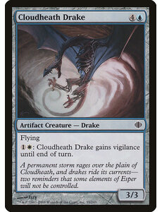 Magic: The Gathering Cloudheath Drake (035) Lightly Played Foil