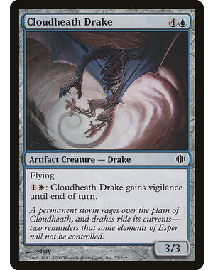 Magic: The Gathering Cloudheath Drake (035) Lightly Played Foil