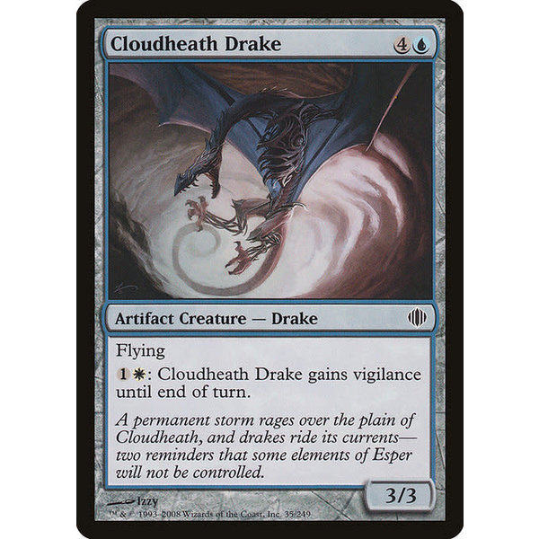 Magic: The Gathering Cloudheath Drake (035) Lightly Played Foil
