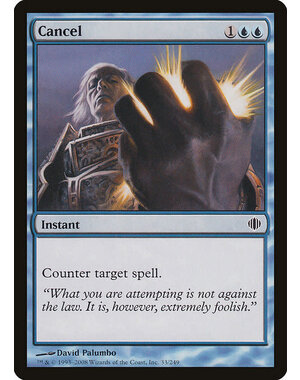 Magic: The Gathering Cancel (033) Lightly Played Foil