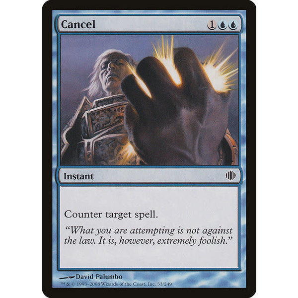 Magic: The Gathering Cancel (033) Lightly Played Foil