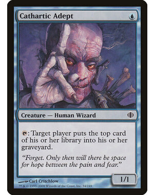 Magic: The Gathering Cathartic Adept (034) Lightly Played