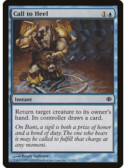 Magic: The Gathering Call to Heel (032) Lightly Played