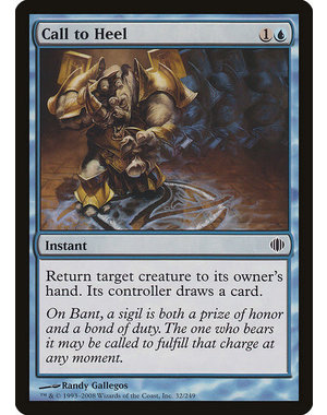 Magic: The Gathering Call to Heel (032) Lightly Played