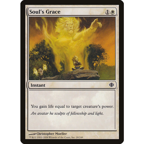 Magic: The Gathering Soul's Grace (028) Lightly Played