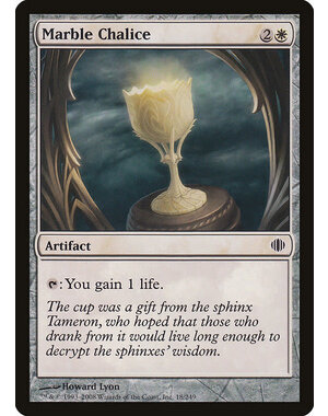 Magic: The Gathering Marble Chalice (018) Lightly Played Foil