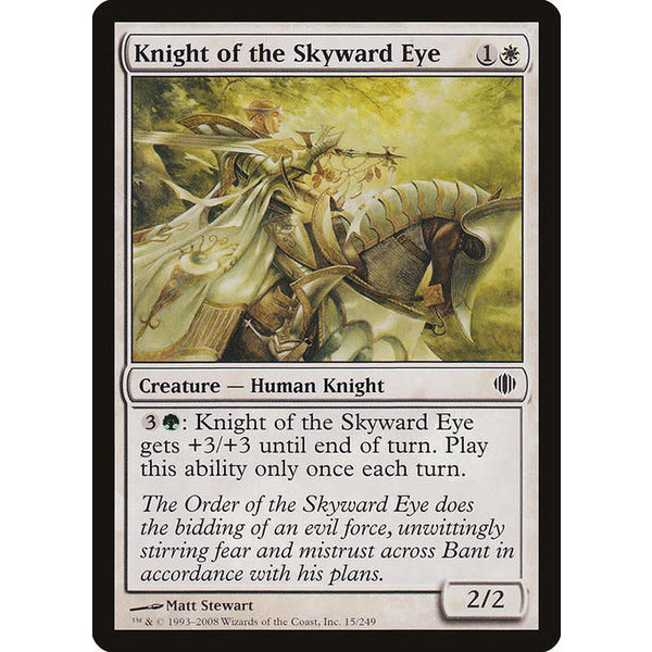 Magic: The Gathering Knight of the Skyward Eye (015) Lightly Played