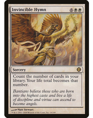 Magic: The Gathering Invincible Hymn (014) Lightly Played