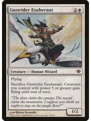 Magic: The Gathering Gustrider Exuberant (013) Lightly Played Foil