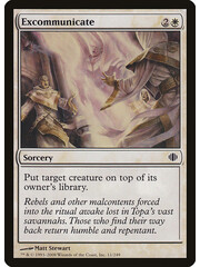Magic: The Gathering Excommunicate (011) Lightly Played