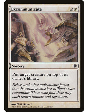 Magic: The Gathering Excommunicate (011) Lightly Played