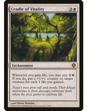 Magic: The Gathering Cradle of Vitality (007) Moderately Played