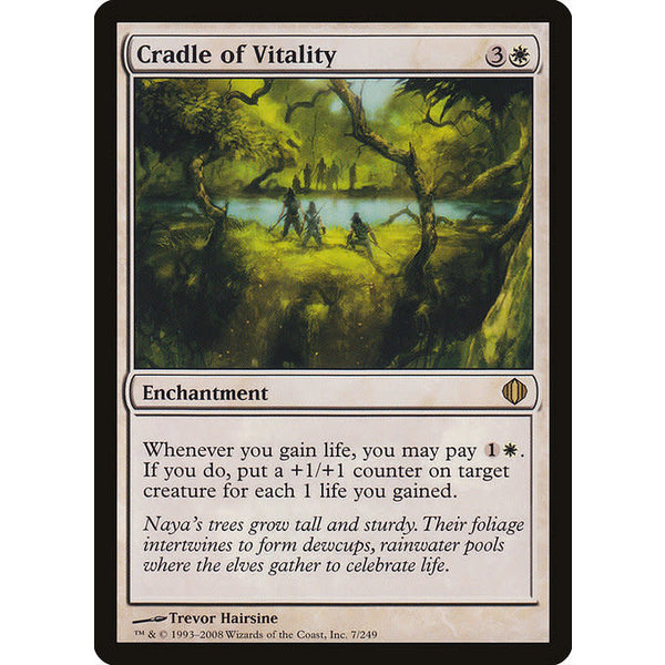 Magic: The Gathering Cradle of Vitality (007) Moderately Played