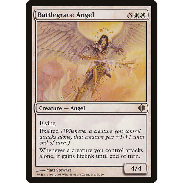 Magic: The Gathering Battlegrace Angel (006) Lightly Played
