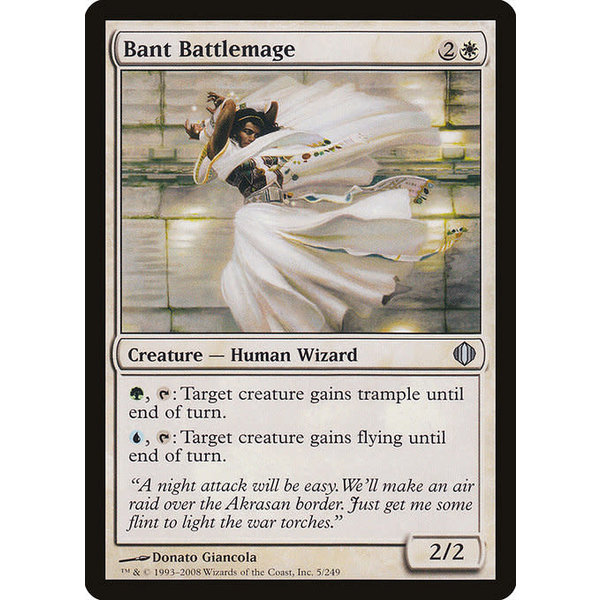 Magic: The Gathering Bant Battlemage (005) Lightly Played Foil
