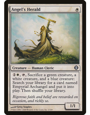 Magic: The Gathering Angel's Herald (002) Lightly Played