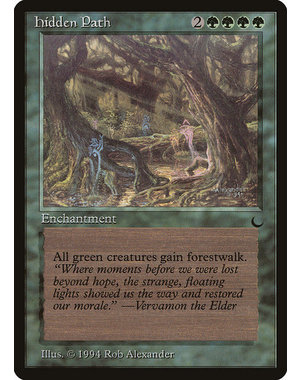 Magic: The Gathering Hidden Path (078) Heavily Played