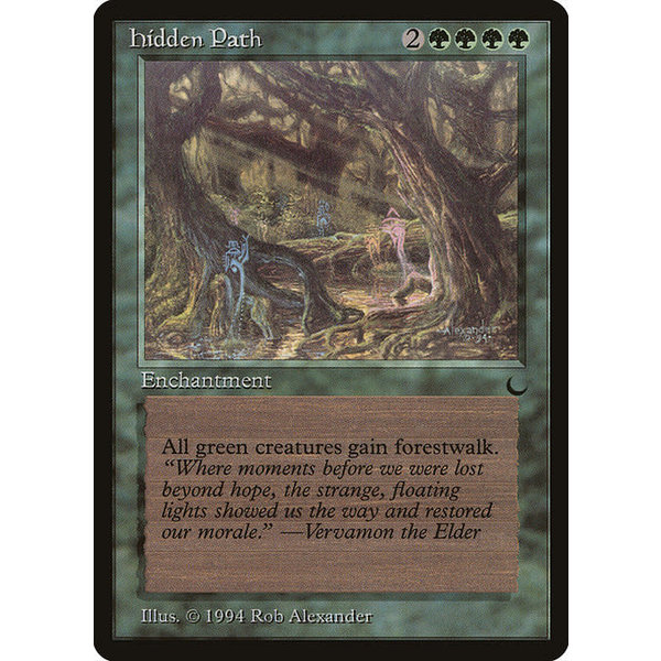 Magic: The Gathering Hidden Path (078) Heavily Played