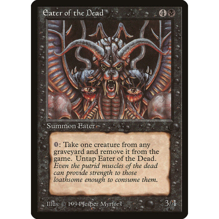 Magic: The Gathering Eater of the Dead (044) Heavily Played