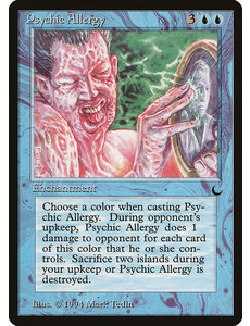 Magic: The Gathering Psychic Allergy (034) Lightly Played