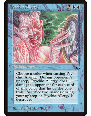 Magic: The Gathering Psychic Allergy (034) Lightly Played