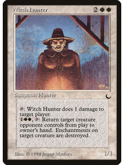 Magic: The Gathering Witch Hunter (019) Damaged