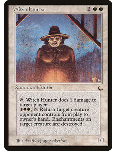 Magic: The Gathering Witch Hunter (019) Damaged