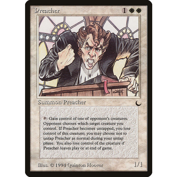 Magic: The Gathering Preacher (016) Moderately Played