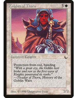 Magic: The Gathering Knights of Thorn (011) Moderately Played