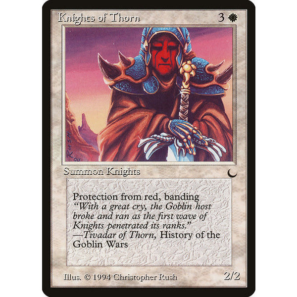 Magic: The Gathering Knights of Thorn (011) Moderately Played