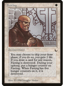 Magic: The Gathering Fasting (007) Damaged