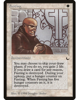 Magic: The Gathering Fasting (007) Damaged