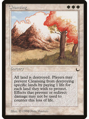 Magic: The Gathering Cleansing (004) Moderately Played