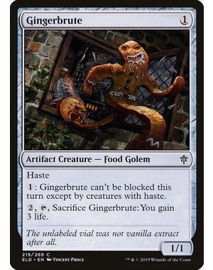 Magic: The Gathering Gingerbrute (219) Lightly Played