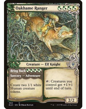 Magic: The Gathering Oakhame Ranger (Showcase) (302) Lightly Played