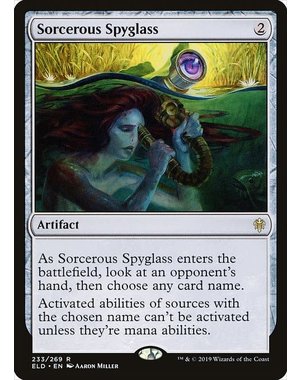 Magic: The Gathering Sorcerous Spyglass (233) Lightly Played