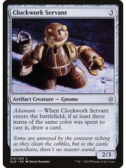 Magic: The Gathering Clockwork Servant (216) Lightly Played Foil