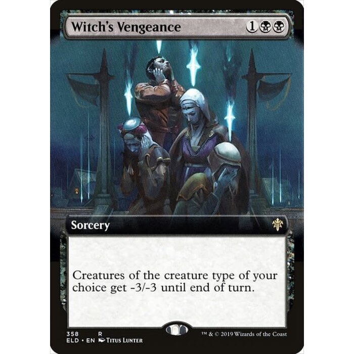 Magic: The Gathering Witch's Vengeance (Extended Art) (358) Lightly Played Foil