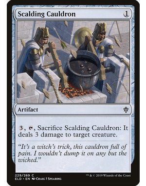 Magic: The Gathering Scalding Cauldron (229) Lightly Played Foil