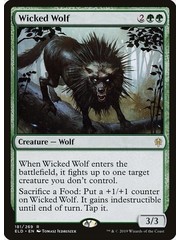 Magic: The Gathering Wicked Wolf (181) Lightly Played