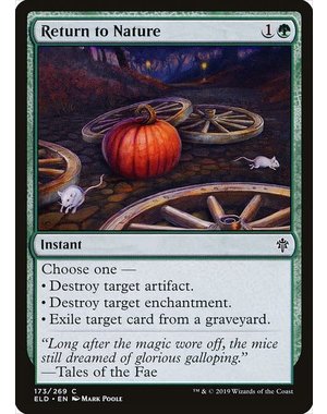 Magic: The Gathering Return to Nature (173) Lightly Played