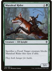 Magic: The Gathering Maraleaf Rider (166) Lightly Played