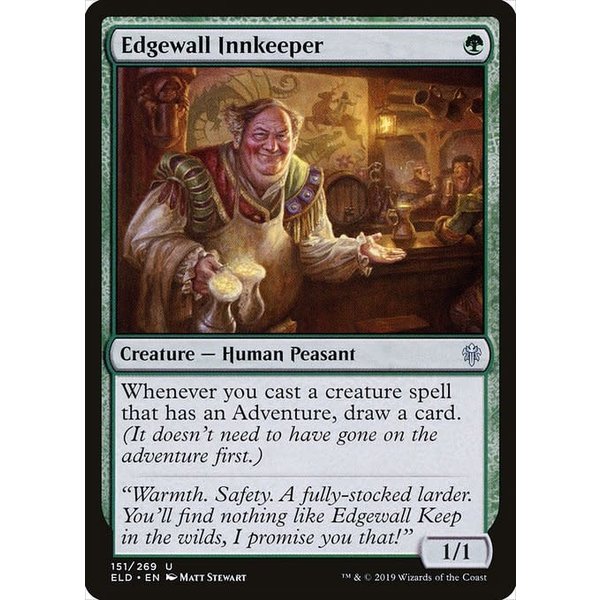 Magic: The Gathering Edgewall Innkeeper (151) Lightly Played Foil