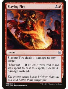 Magic: The Gathering Slaying Fire (143) Near Mint