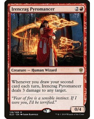 Magic: The Gathering Irencrag Pyromancer (128) Lightly Played