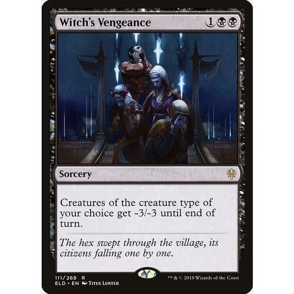 Magic: The Gathering Witch's Vengeance (111) Lightly Played Foil