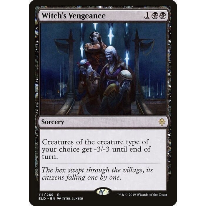 Magic: The Gathering Witch's Vengeance (111) Lightly Played Foil