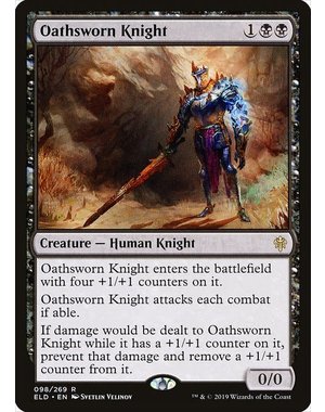 Magic: The Gathering Oathsworn Knight (098) Lightly Played Foil