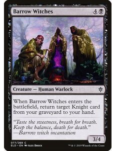 Magic: The Gathering Barrow Witches (077) Near Mint Foil