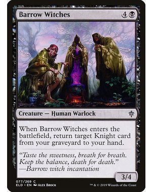 Magic: The Gathering Barrow Witches (077) Near Mint Foil